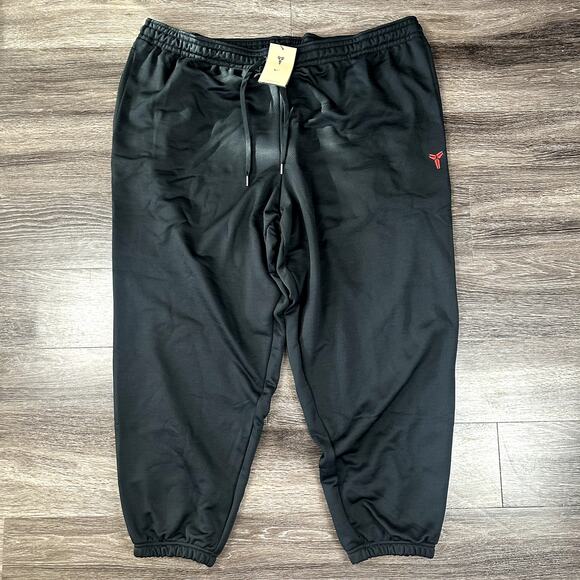 Nike Kobe Year of Mamba Therma Basketball Pants Men's 3XL Black Gold HQ4699-010